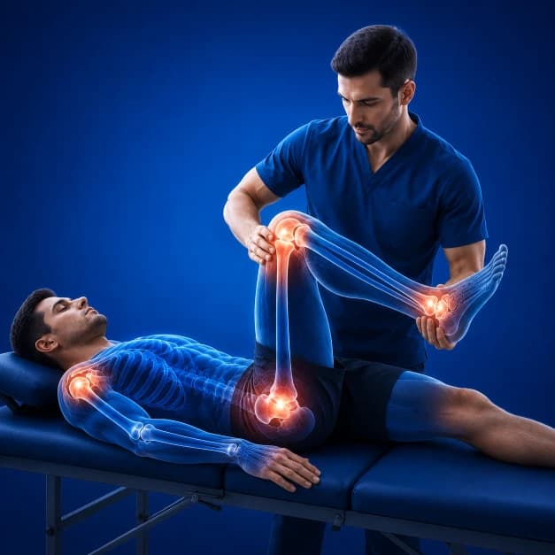 Illustration for Orthopaedic Physiotherapy in Mira Road for Joint Pain, Arthritis and Stiffness