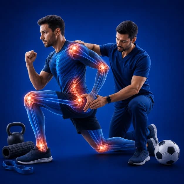 Illustration for Sports Physiotherapy in Mira Road: Recover Stronger and Return to Sport Safely