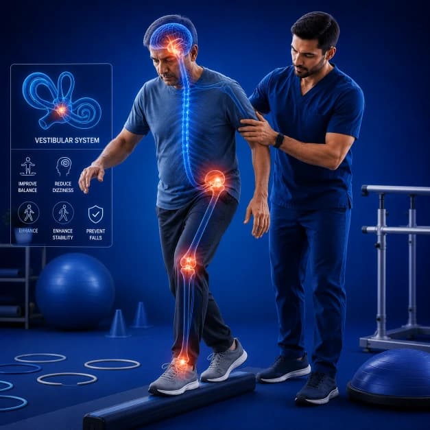 Illustration for Vertigo and Balance Physiotherapy in Mira Road: When Dizziness Needs Assessment